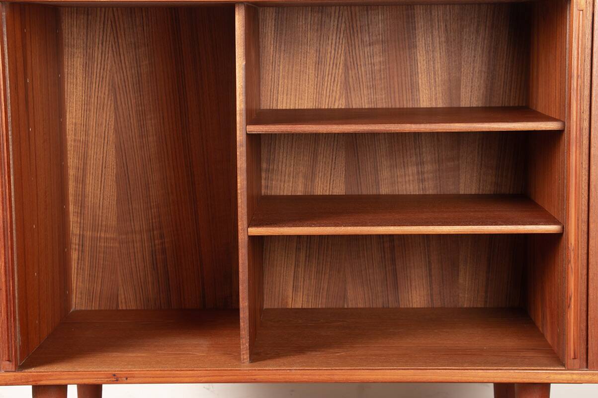 Small Danish teak sideboard model 42 by Kai Kristiansen, Feldballes.