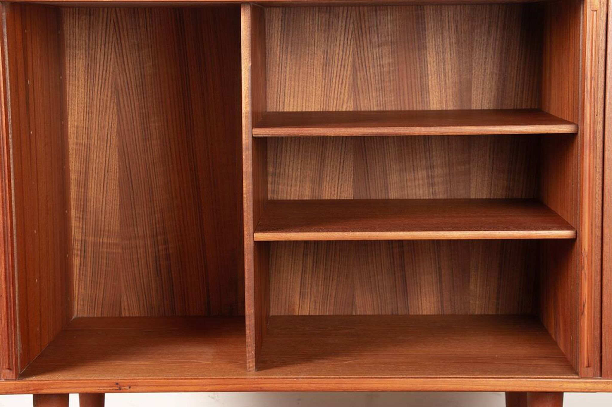 Small Danish Enfilade in teak model 42 by Kai Kristiansen, Feldballes.