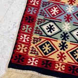 Reversible vintage rug