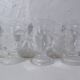 transparent chicken egg cups