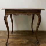 Oak side table from the 19th century