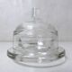 Beurrier cloche individuel en verre