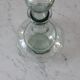 Carafe ancienne en verre soufflé début XXème