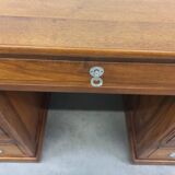 Walnut desk with drawers