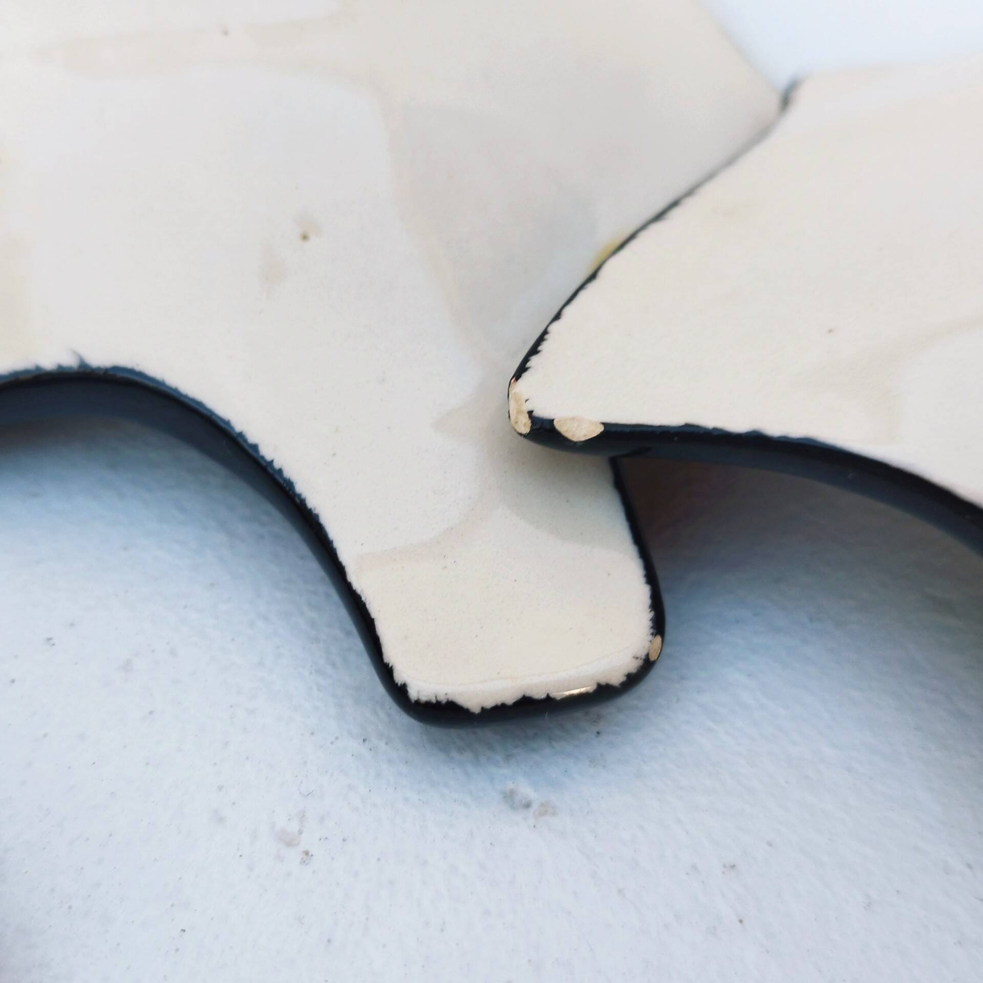 Three vintage Vallauris ceramic bowls