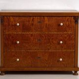Antique Biedermeier chest of drawers (circa 1850) #63