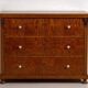 Antique Biedermeier chest of drawers (circa 1850) #63