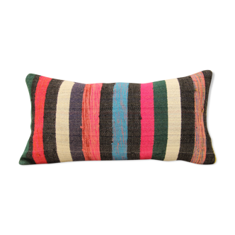 25x50 cm Kilim Cushion,Vintage Cushion Cover