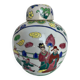 Pot à gingembre en faïence