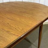 Table GPlan en teck avec une allonge papillon des années 70