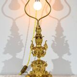 Lampe en Bronze Doré, époque Napoléon III – Milieu XIXe