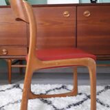 Paire de fauteuils traineau Baumann