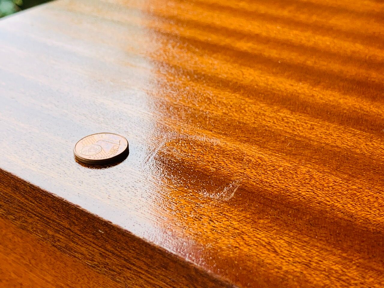 Vintage bedside Scandinavian style 60s