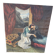 Grand Orientalist Tableau – Harem Scene: The Couple and the Panther