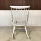 Wooden Rocking chair by Illum Wikkelsø for Niels Eilersen, Denmark 1950s