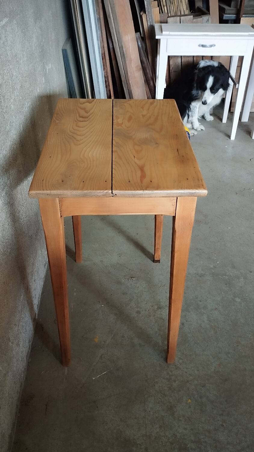 Small wooden table