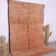 Peach Vintage Moroccan Rug 183 x 274 cm, Berber Wool Rug, Bohemian Rug