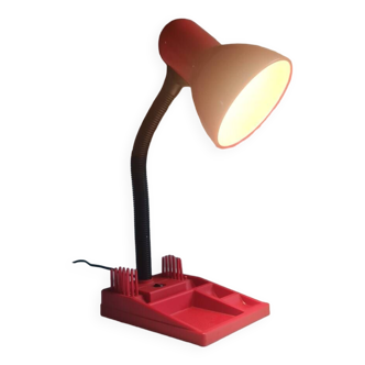 Red table lamp 1980