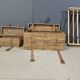 Vintage wicker trunks, set of 2 - 1970s
