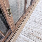 XXL industrial sideboard with glass doors
