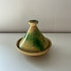 Yellow tagine dish
