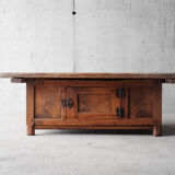 Popular art coffee table, Savoy, 19th century