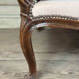 Louis XV Daybed In Beech Carved On All 4 Sides, France