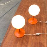 Mid-century Swiss table lamps by E.R. Nele for Temde, set of 2