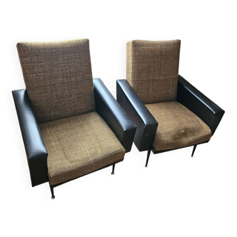 2 rockabilly armchairs