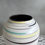 Vintage floor vase by Bay Keramik, Bay Vase 577-35, West German Pottery