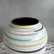Vintage floor vase by Bay Keramik, Bay Vase 577-35, West German Pottery