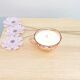 Vintage candle dried flowers