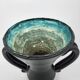 Jean Austruy Black Ceramic Ear Vase French 1950s Vintage
