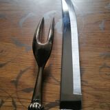 Service to cut silver-plated metal cartisane