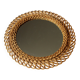 Wicker wall mirror - Vintage