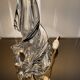 Vintage crystal lamp France 60s-70s