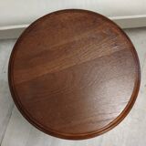 Solid wood saddle