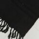 Striped Pattern Black Vintage Rug, 204x296 Cm