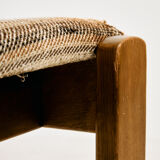 Oak dining chair, set of 4