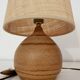 Pair of ceramic bedside lamps
