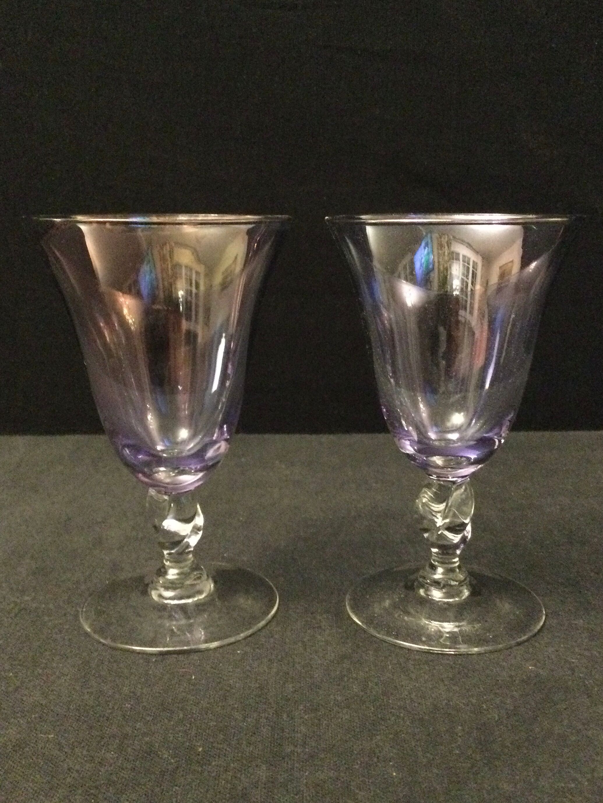 Serie de 10 verres de couleurs