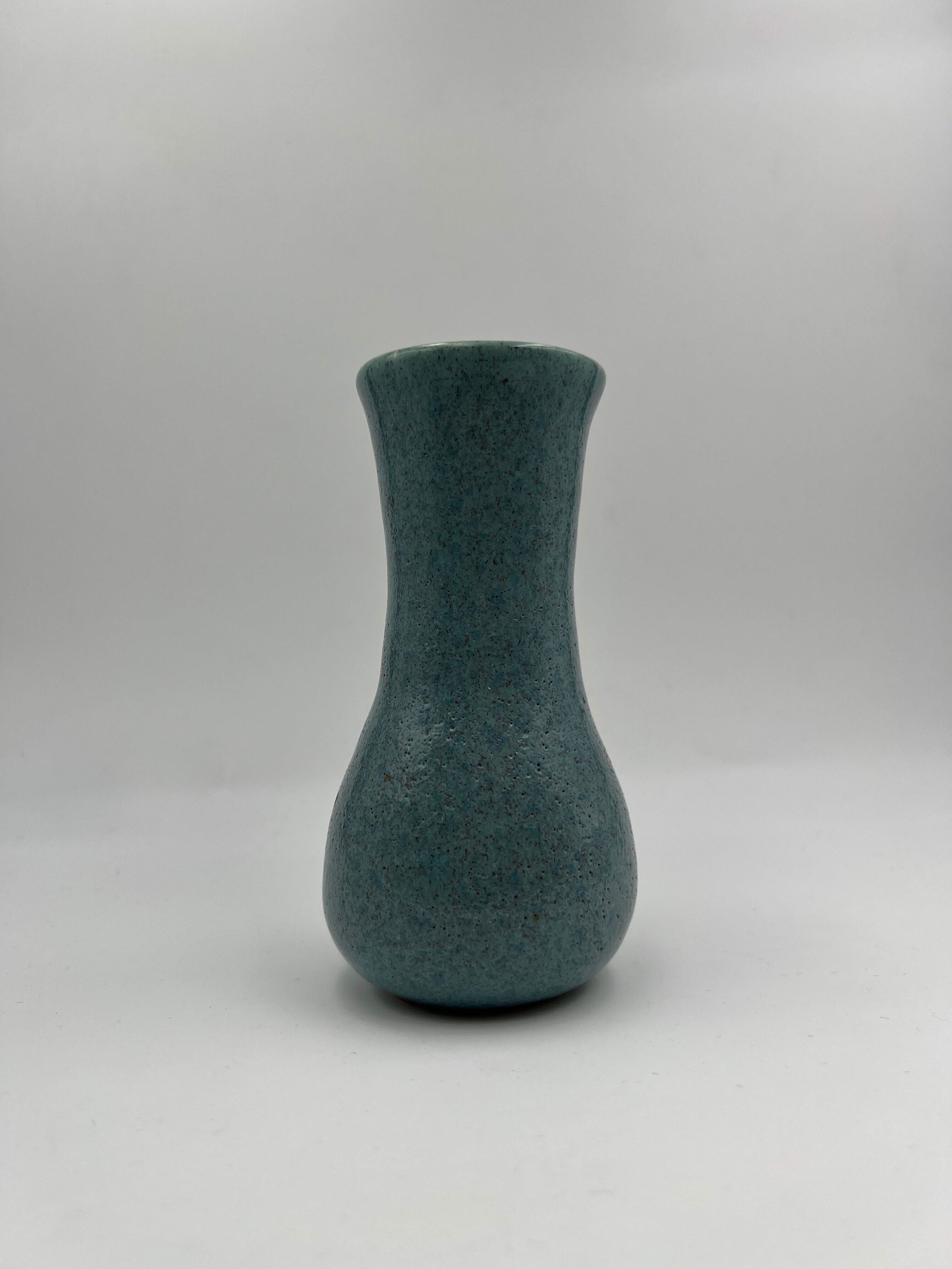 Blue ceramic vase