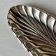 Vintage 70's shell stainless steel tray