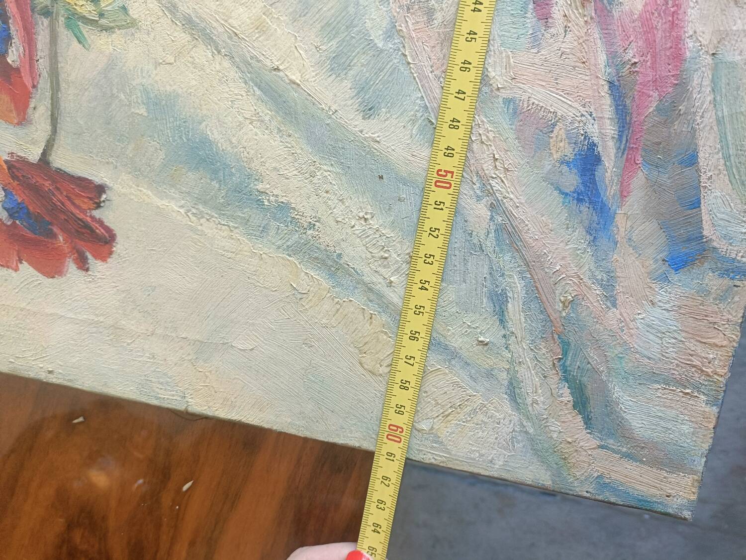 Still life, oil on canvas signed