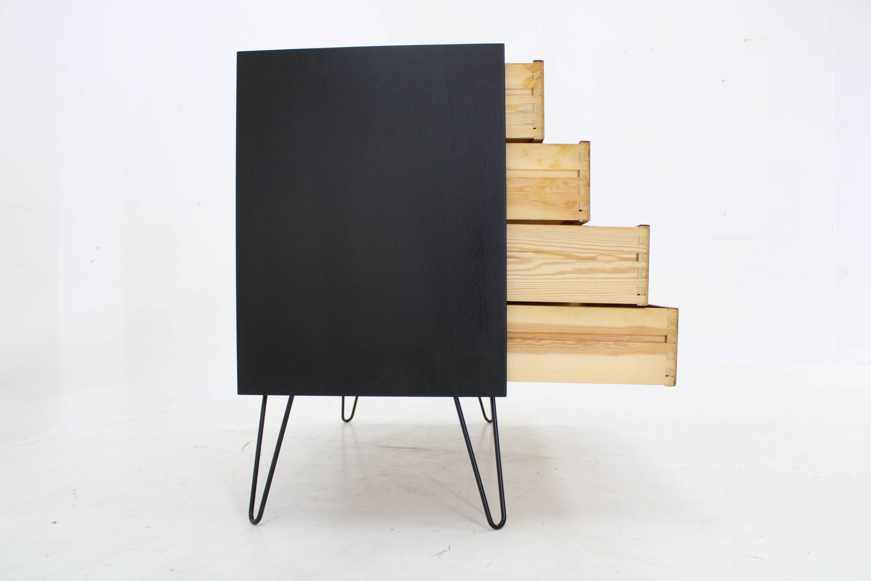 Commode à tiroirs danoise en teck recyclé des années 1960
