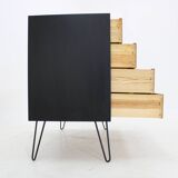 1960s Upcycled Danish Teak Chest of Drawers