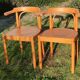 Series of 4 Baumann armchairs