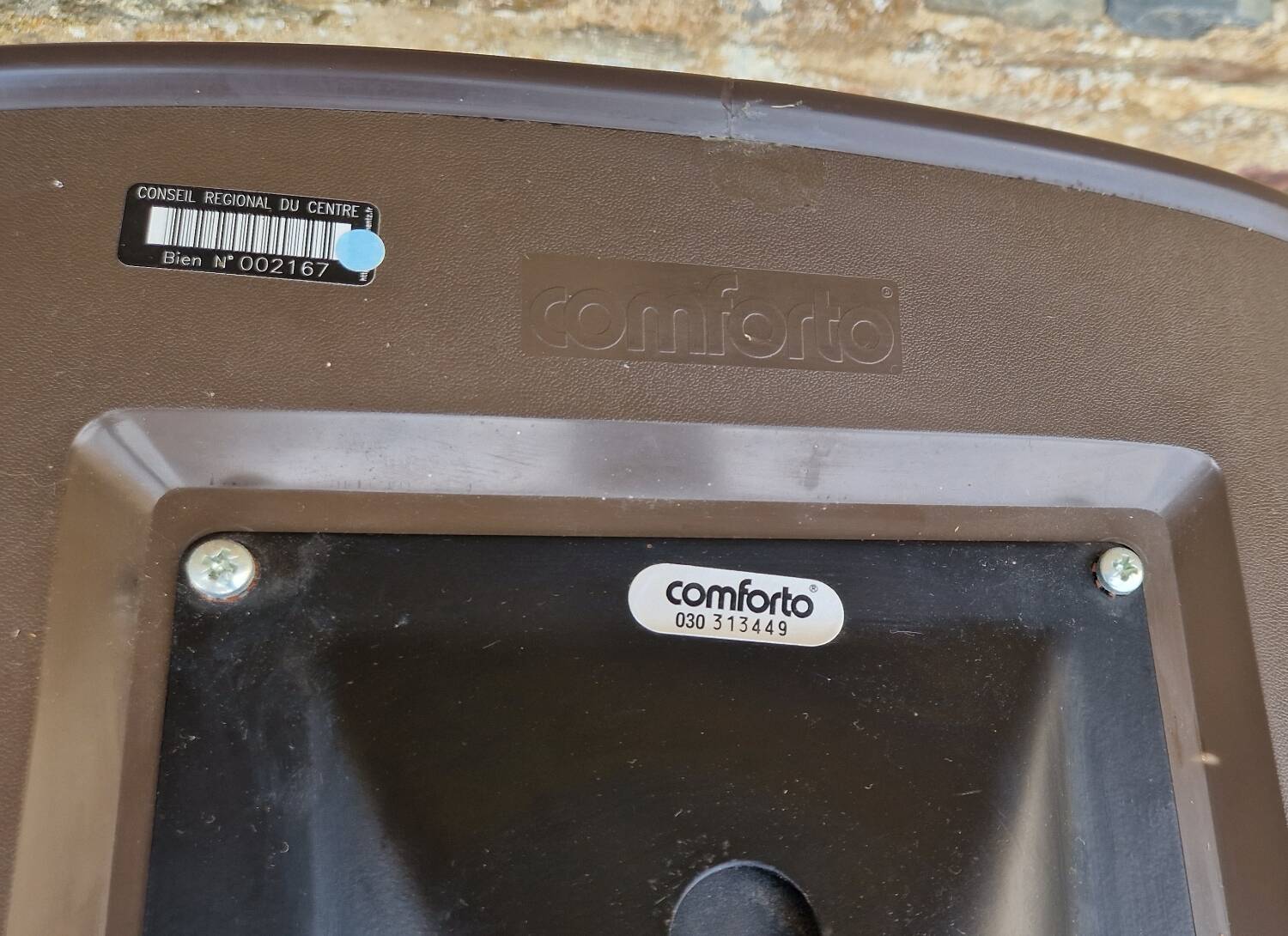 Duo of office chairs for Comforto