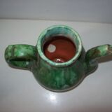 Signed ceramic teapot