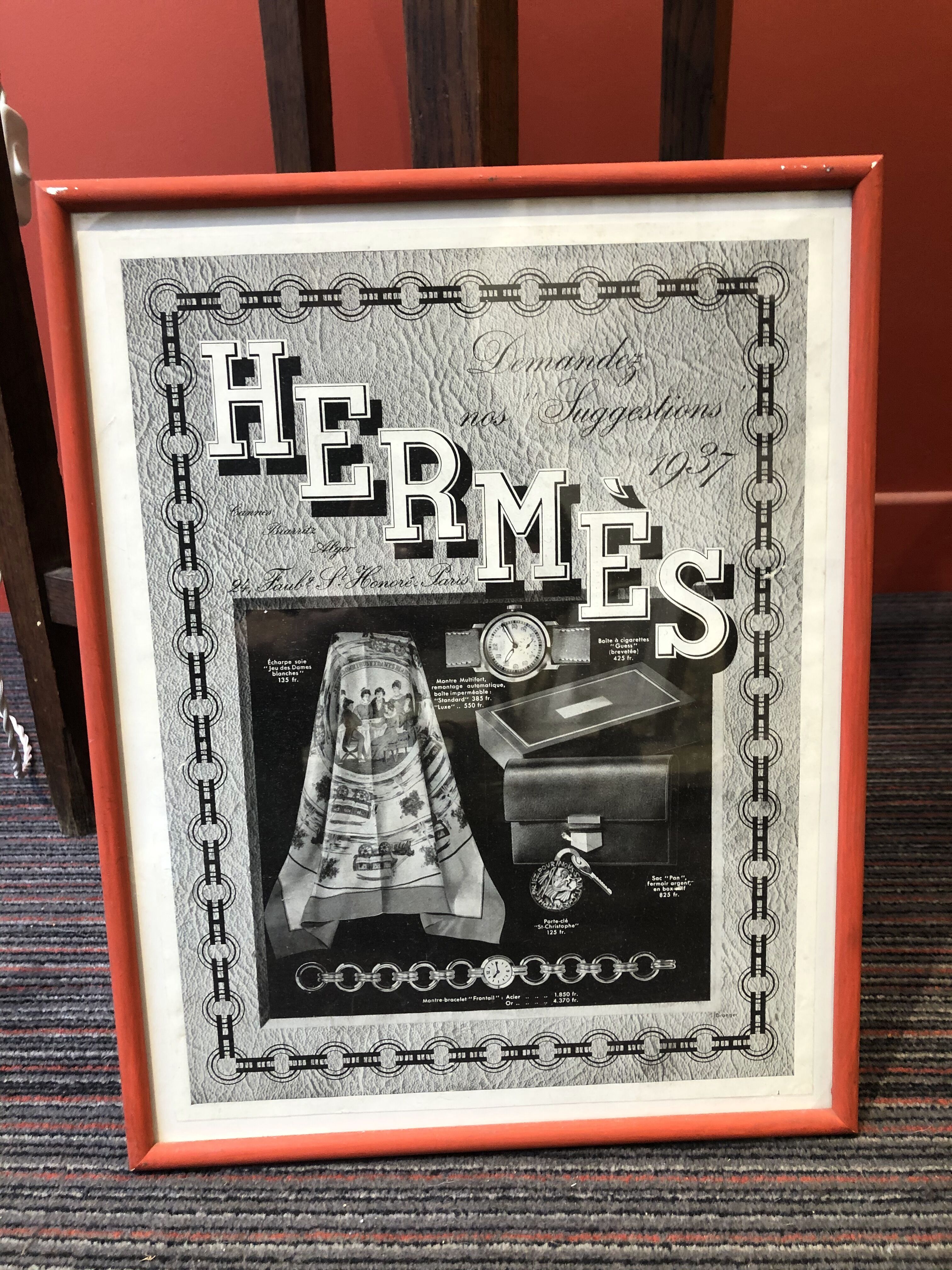 Hermes Original 1936 poster
